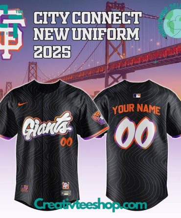 San Francisco Giants 2025 City Connect Special Edition Baseball Jersey