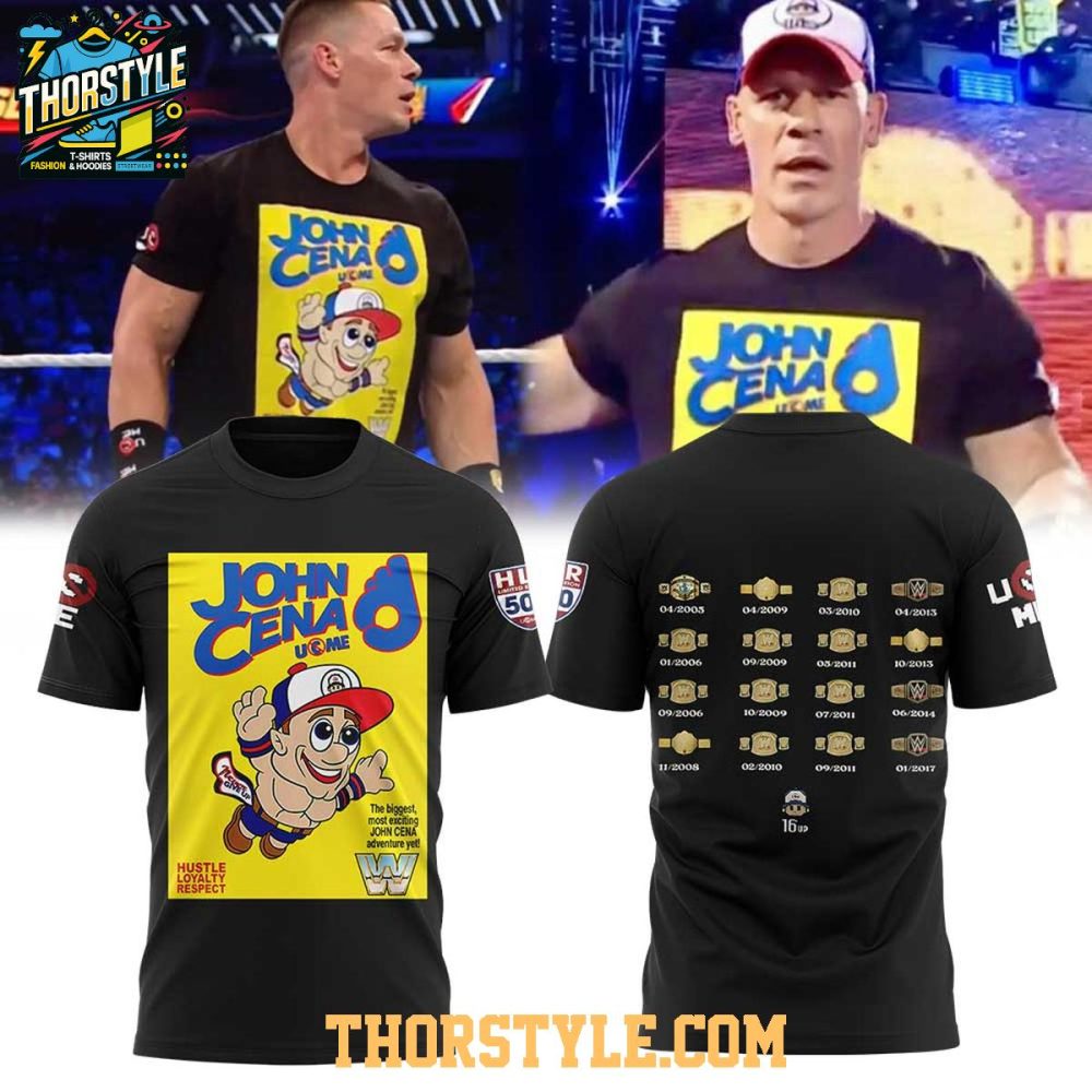 John Cena Hustle Loyalty Respect And His Favorite 2025 Hoodie T-Shirt - Image 4