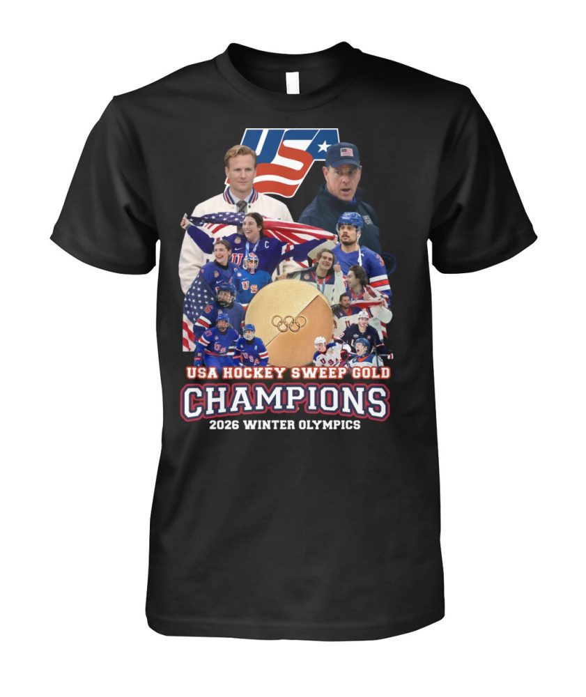 Olympic Hockey Champion Usa Team Shirt