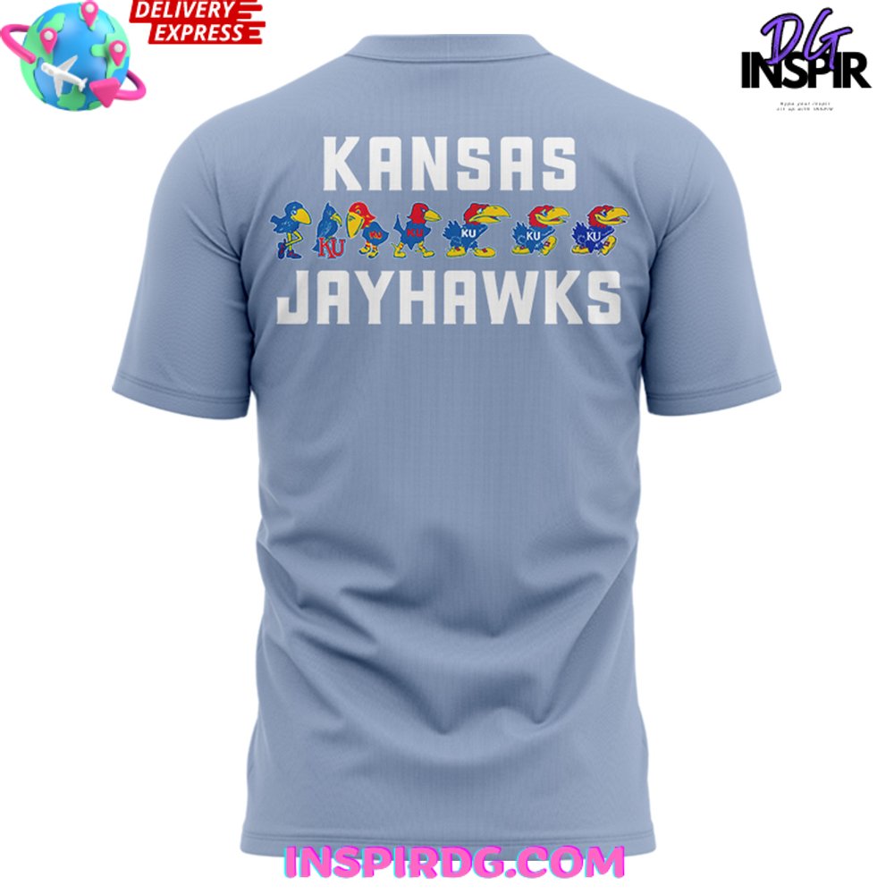 Kansas Jayhawks Football Equipment 2024 T-Shirt - Image 3