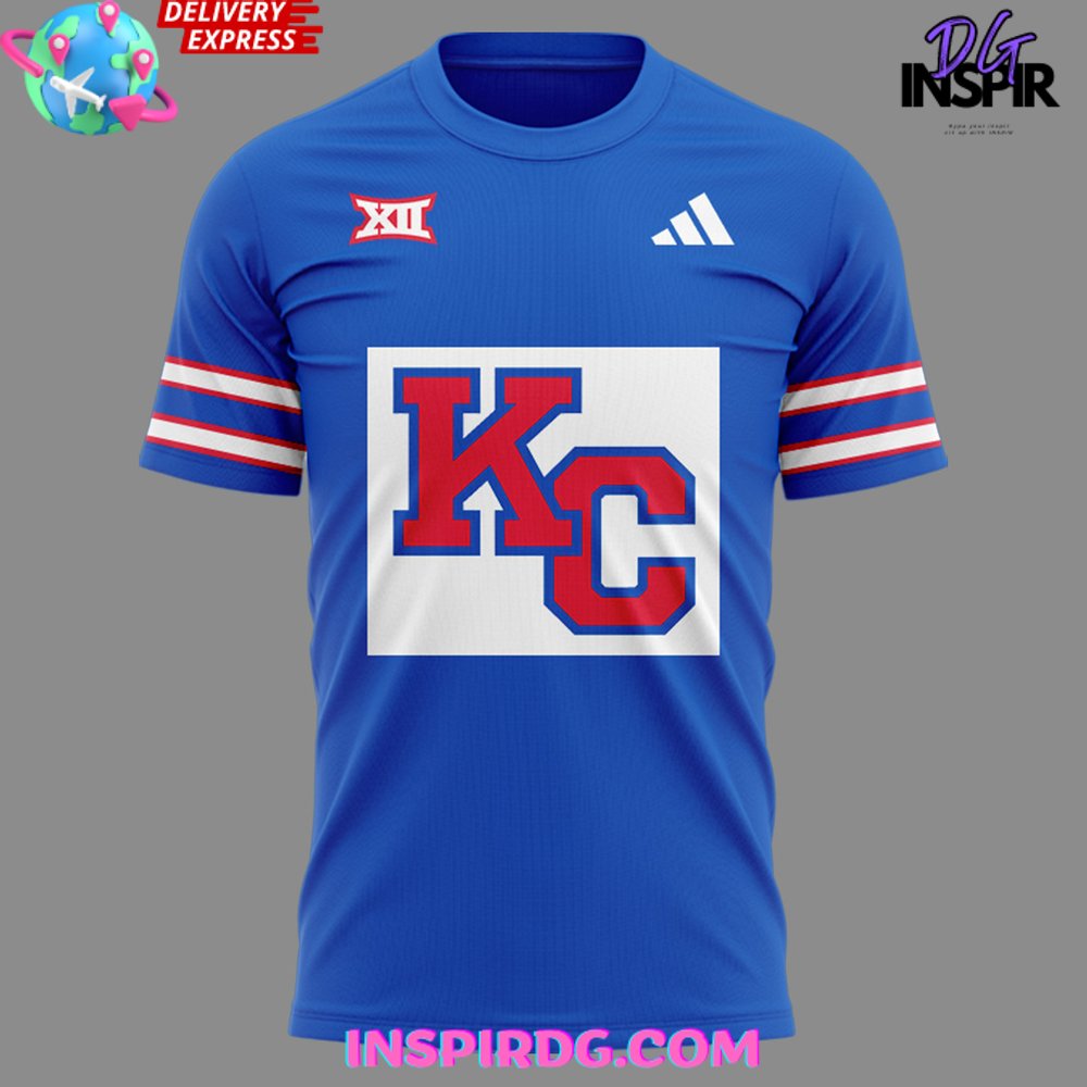 Kansas Jayhawks Football Kc 2024 T-Shirt - Image 2