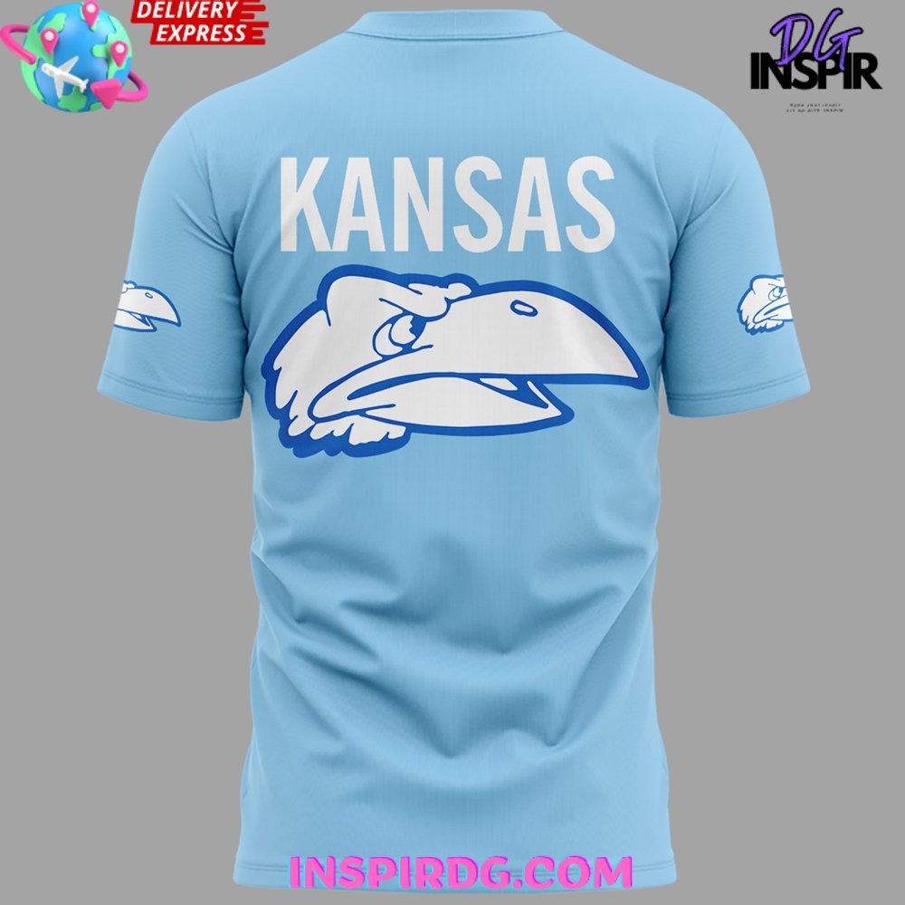 Kansas Jayhawks Hail To Old Ku 2024 T-Shirt - Image 3