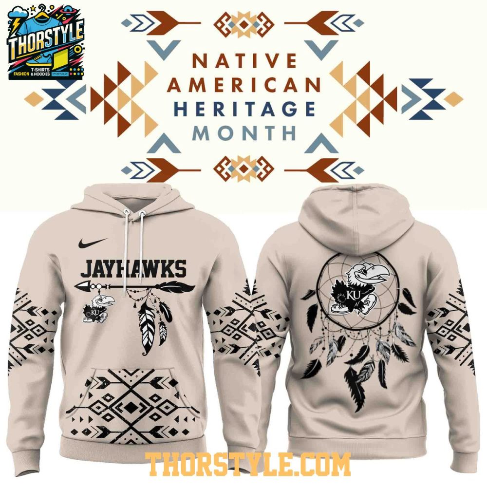 Kansas Jayhawks Native American Heritage The Root The Pride 2025 Hoodie T-Shirt