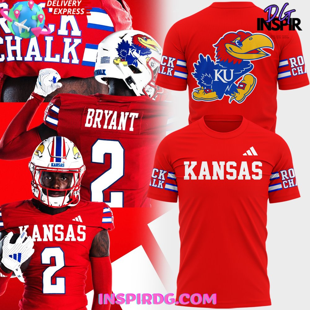 Kansas Jayhawks Rock Chalk 2024 T-Shirt