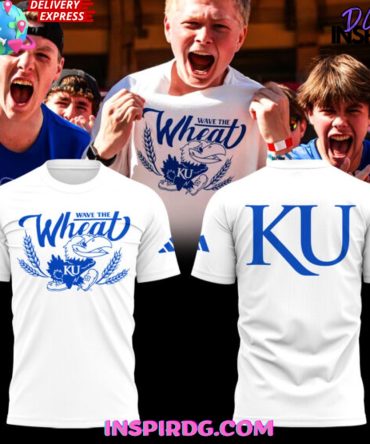 Kansas Jayhawks Wave The Wheat T-Shirt