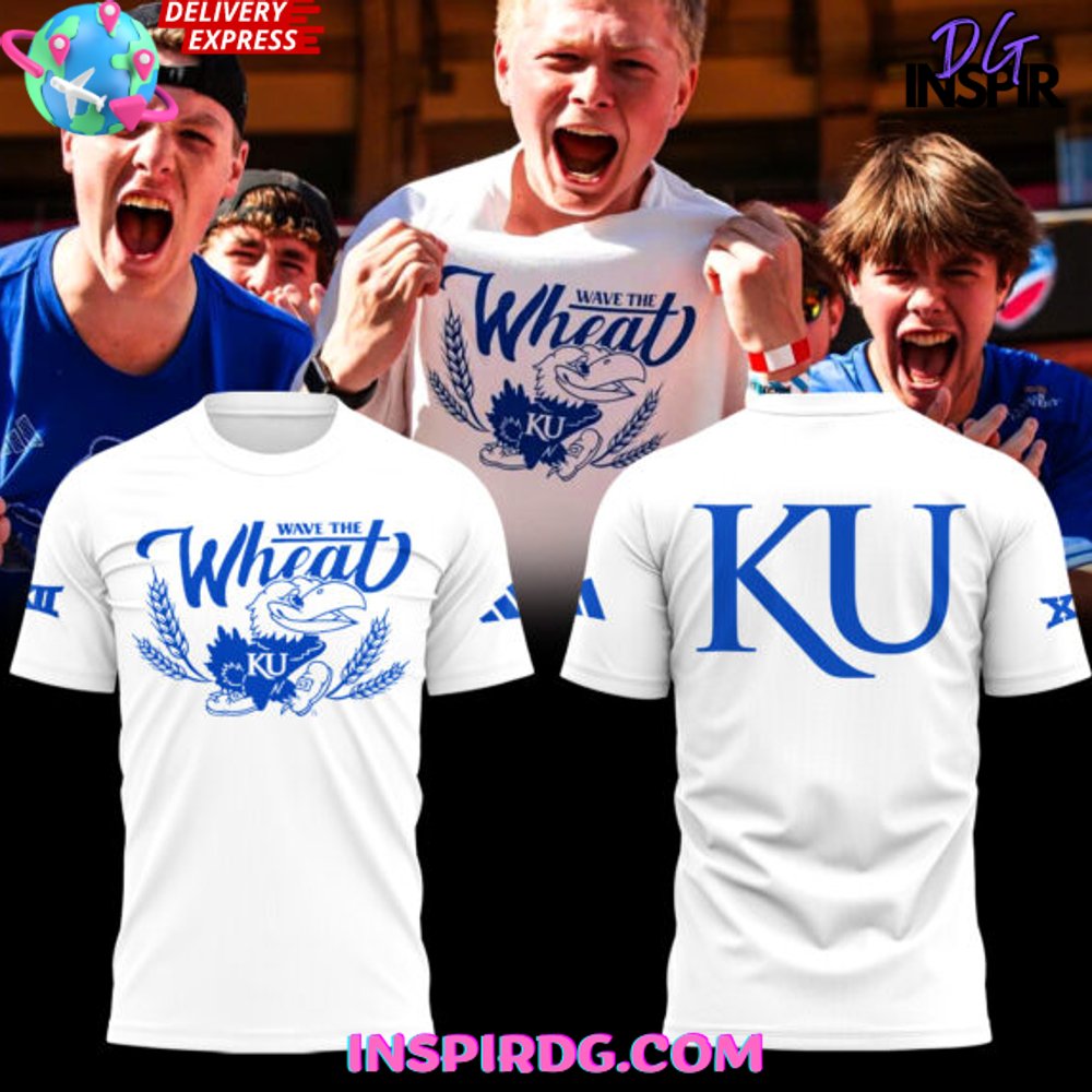 Kansas Jayhawks Wave The Wheat T-Shirt