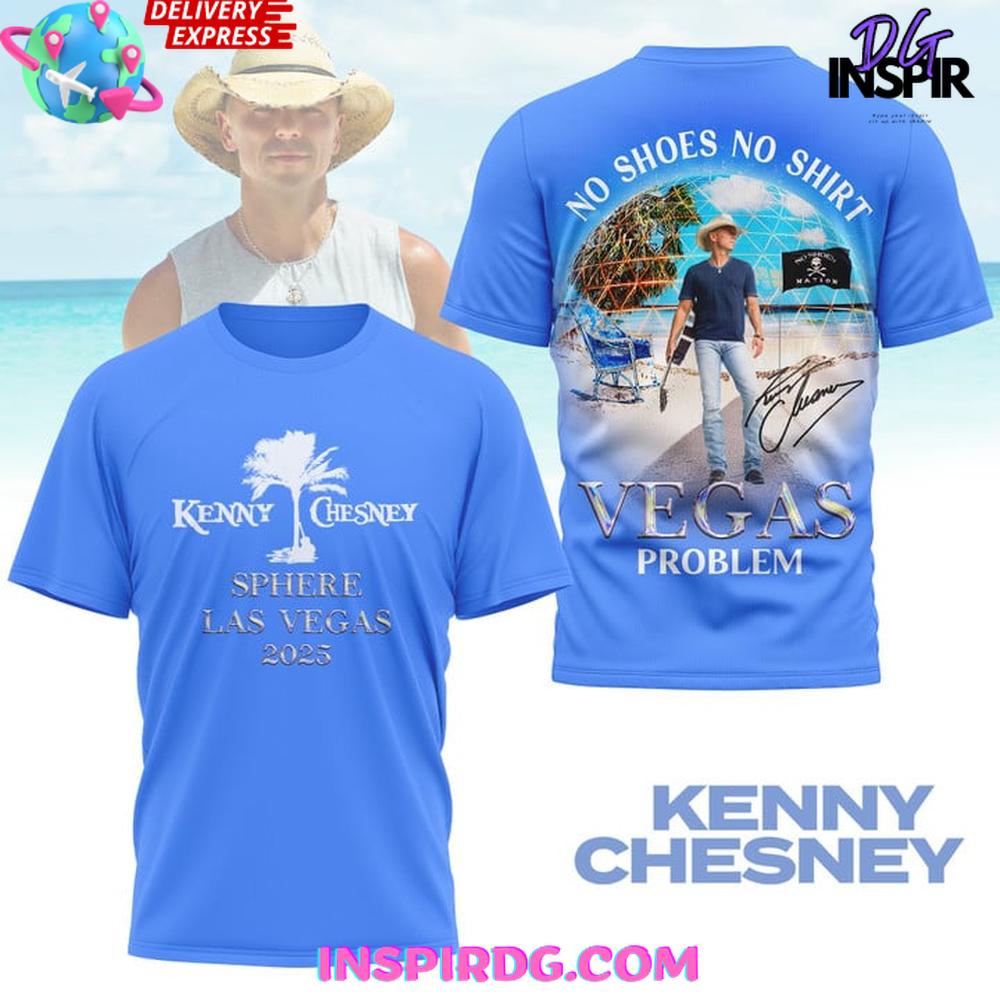 Kenny Chesney’S Sphere Las Vegas 2025 Shirt Collection