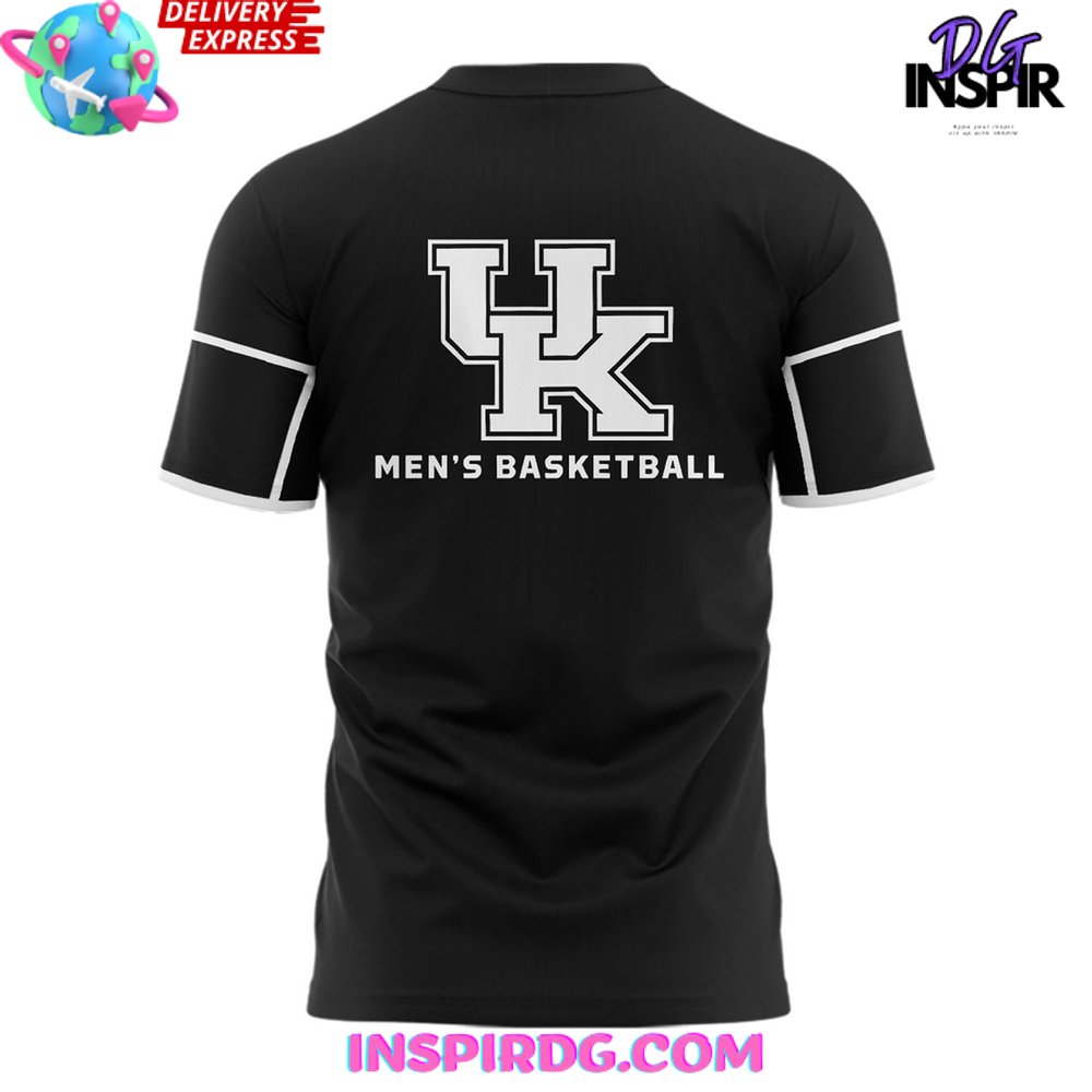 Kentucky Wildcats Men’S Basketball Nike Black T-Shirt - Image 3