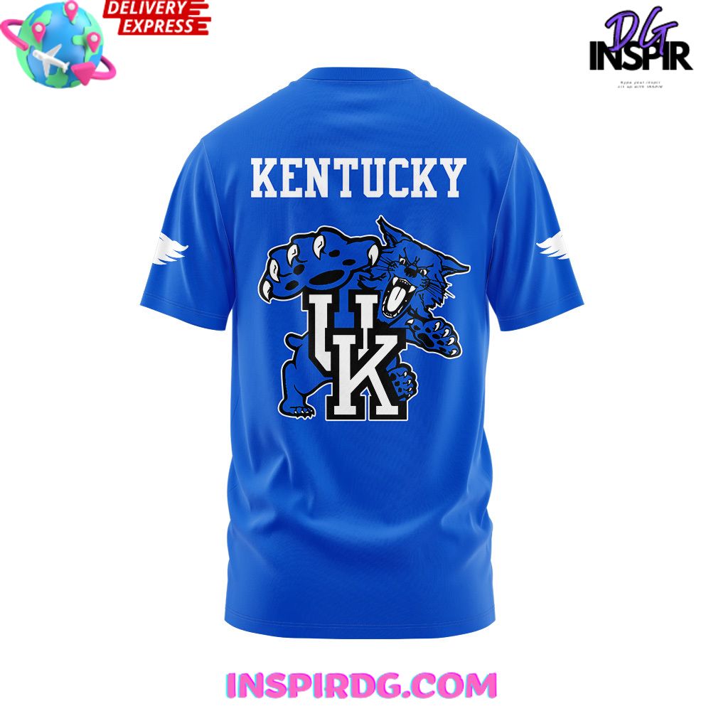 Kentucky Wildcats Sec Uniform 2024 Blue T-Shirt - Image 3