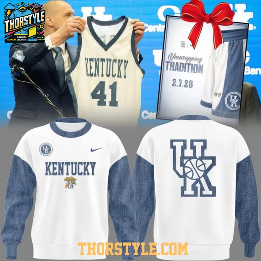 Kentucky Wildcats Unwrapping Tradition 2026 Night Hoodie T-Shirt - Image 2