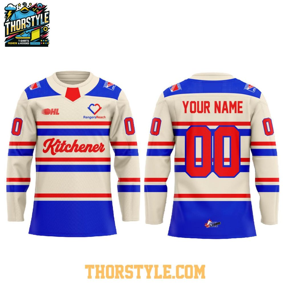 Kitchener Rangers Don Cameron Potato Night 2026 Personalized Hockey Jersey - Image 2
