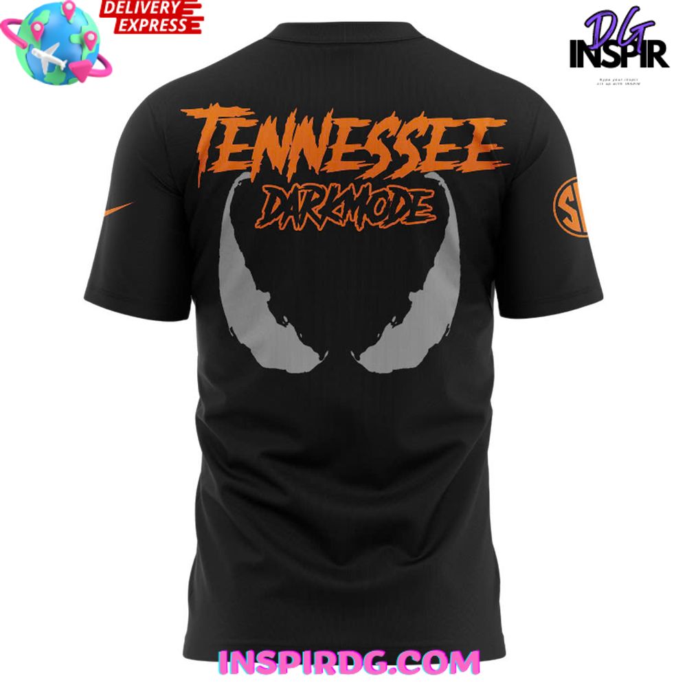 Tennessee Volunteers Venom Dark Mode Special T-Shirt - Image 3