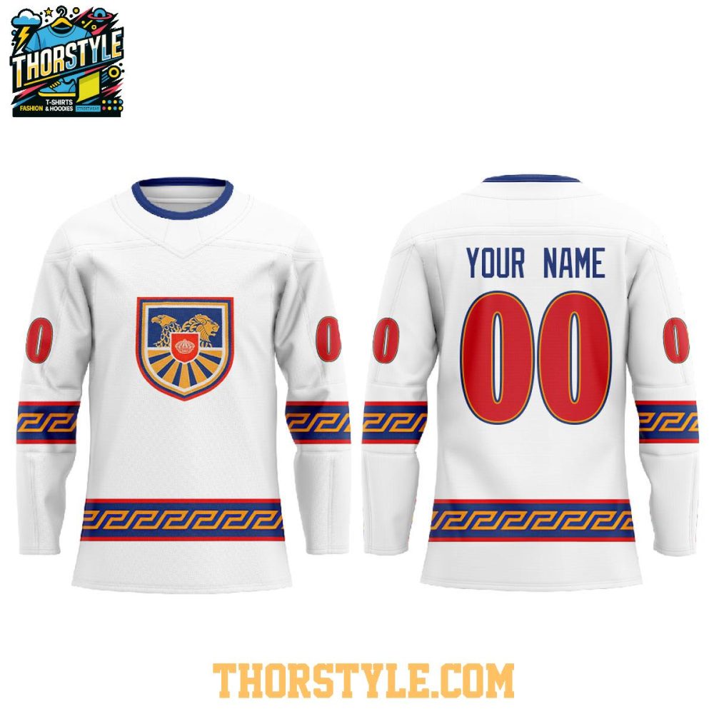 La Kings X Armenian Heritage 2026 Nigh Personalized Hockey Jersey - Image 2