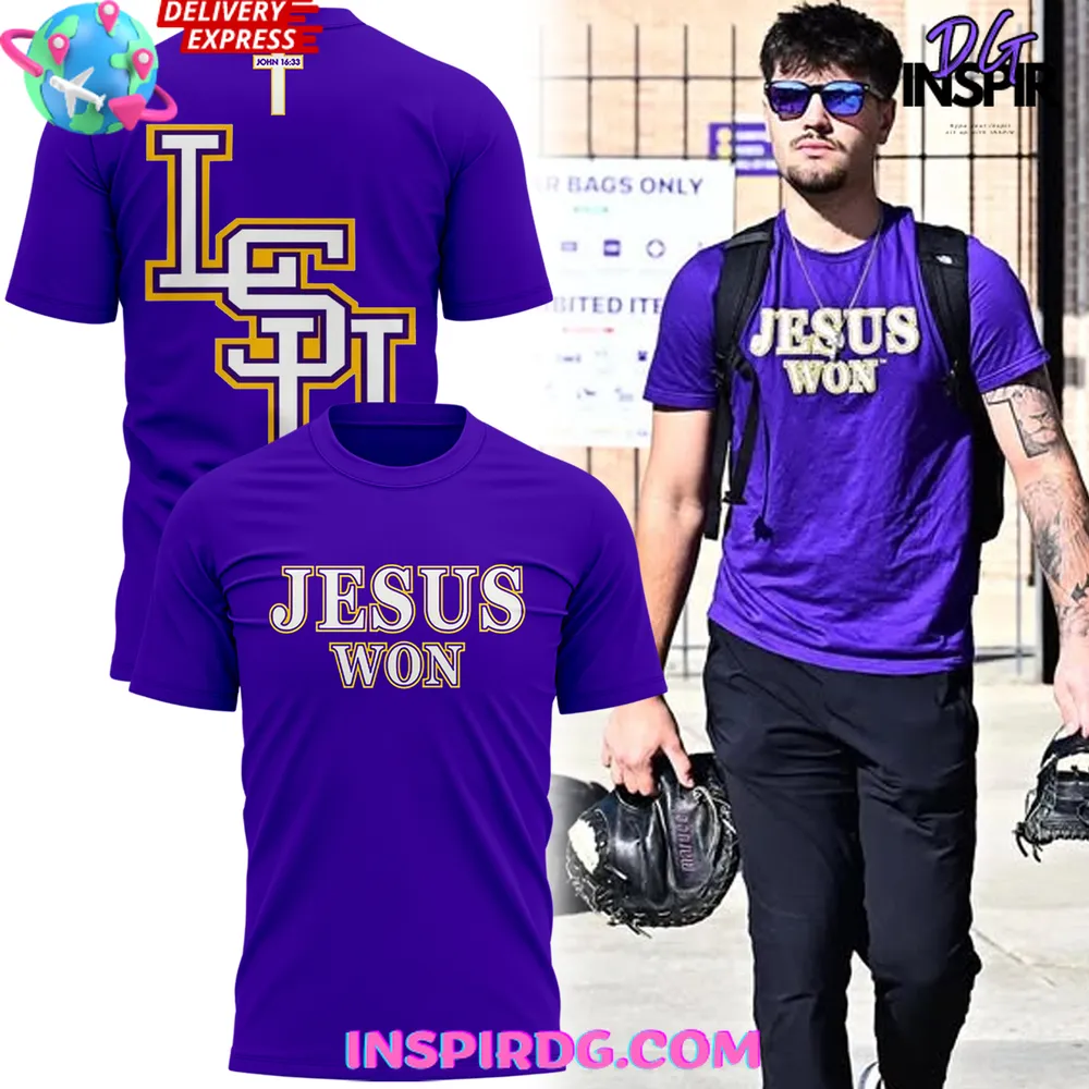 Lsu Baseball Jesus Won Special Edition T-Shirt
