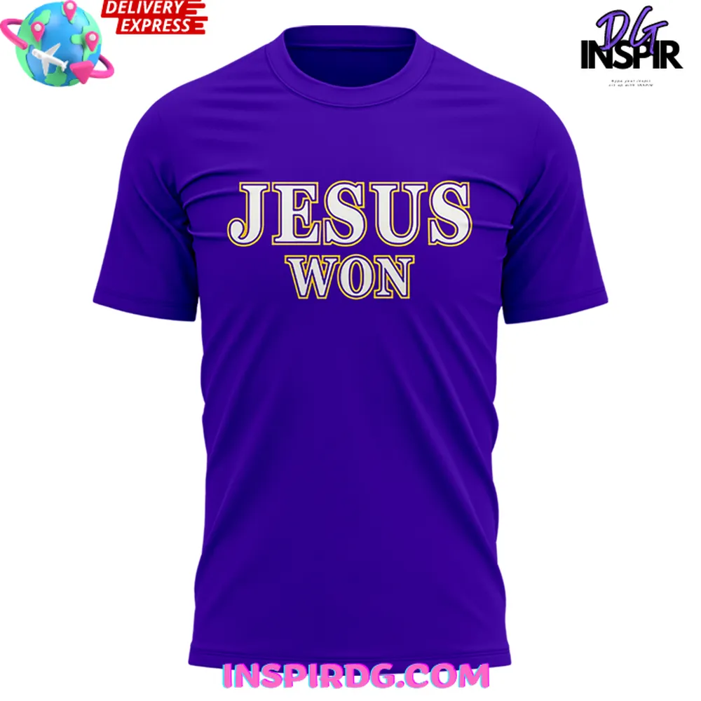 Lsu Baseball Jesus Won Special Edition T-Shirt - Image 2