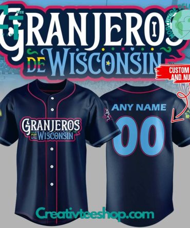 Wisconsin Timber Rattlers Los Granjeros De Wisconsin Baseball Jersey