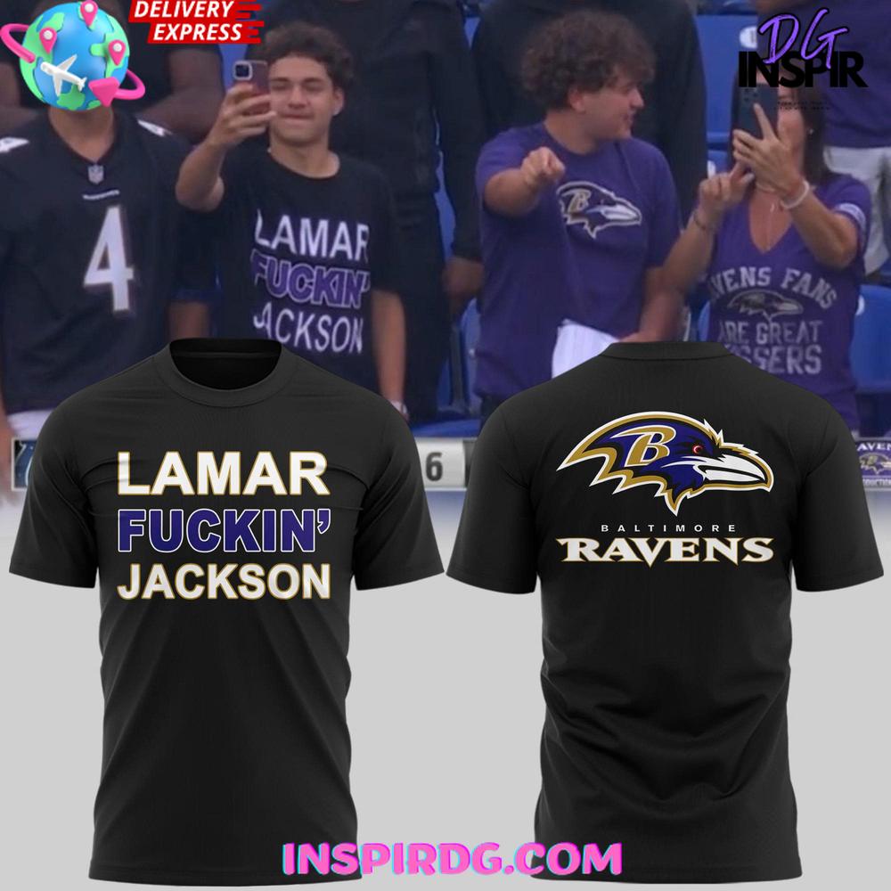 Lamar Fuckin’ Jackson Baltimore Ravens Special Edition T-Shirt