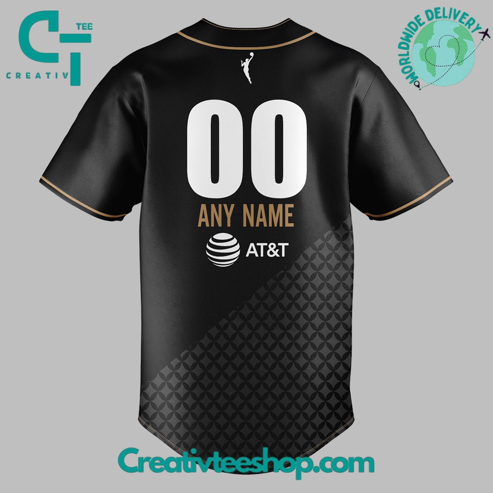 Las Vegas Aces All In Baseball Jersey - Image 3