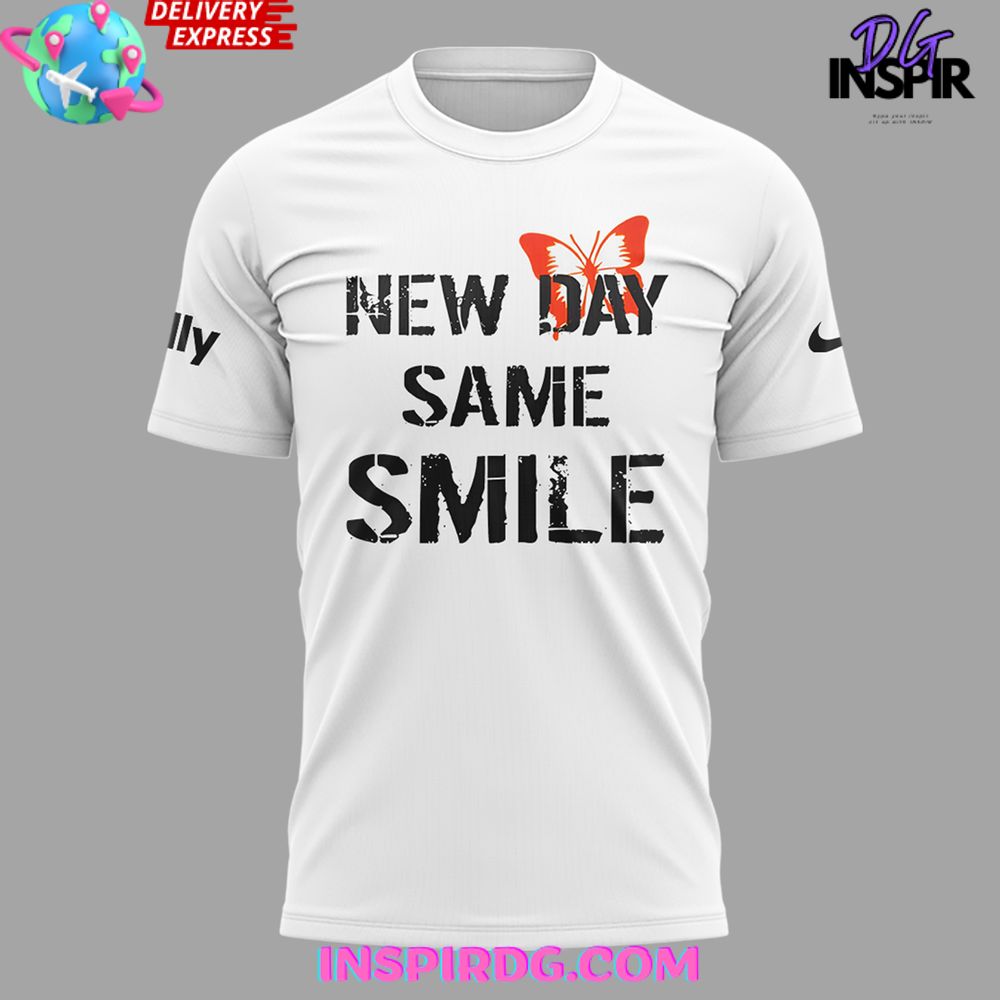 Las Vegas Aces New Day Same Smile 2024 T-Shirt - Image 2