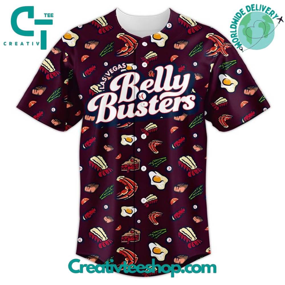 Las Vegas Aviators X Belly Busters 2025 Baseball Jersey - Image 2