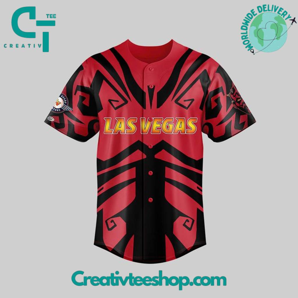 Las Vegas Aviators X Star Wars Night 2025 Personalized Baseball Jersey - Image 2