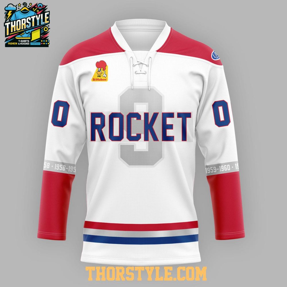 Laval Rocket Maurice Richard Tribute Night 2026 Personalized Hockey Jersey - Image 2