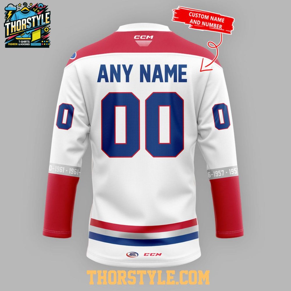 Laval Rocket Maurice Richard Tribute Night 2026 Personalized Hockey Jersey - Image 3
