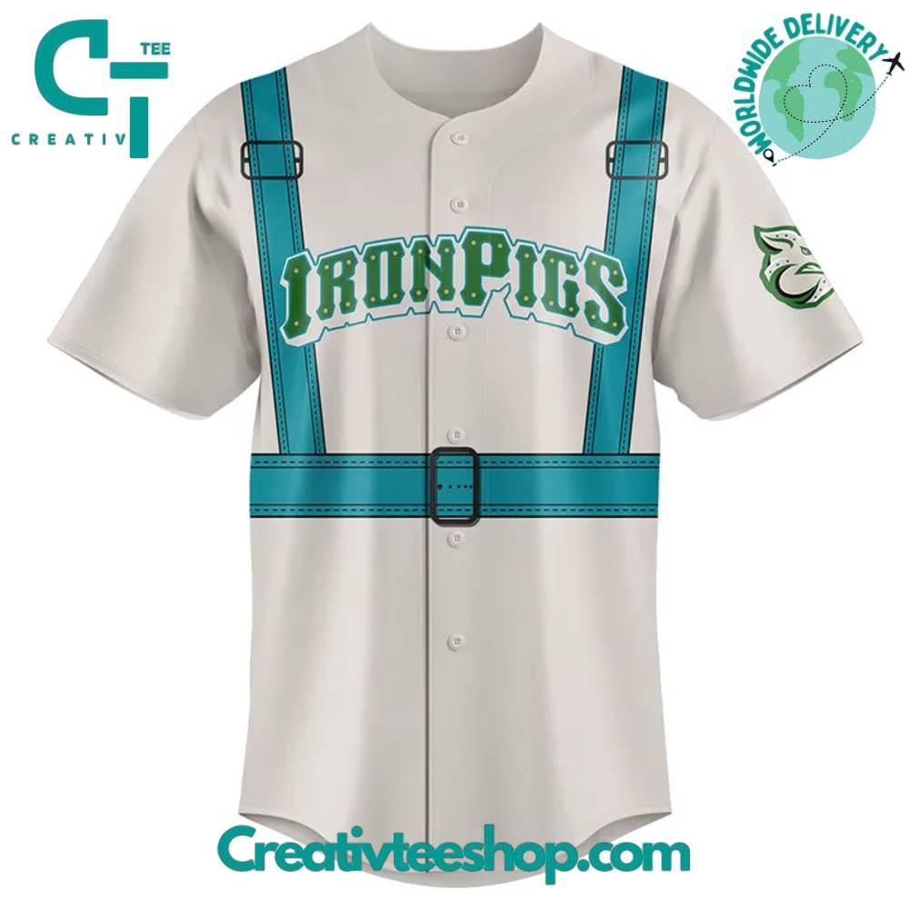 Lehigh Valley Ironpigs Star Wars Night 2025 Personalized Baseball Jersey - Image 2