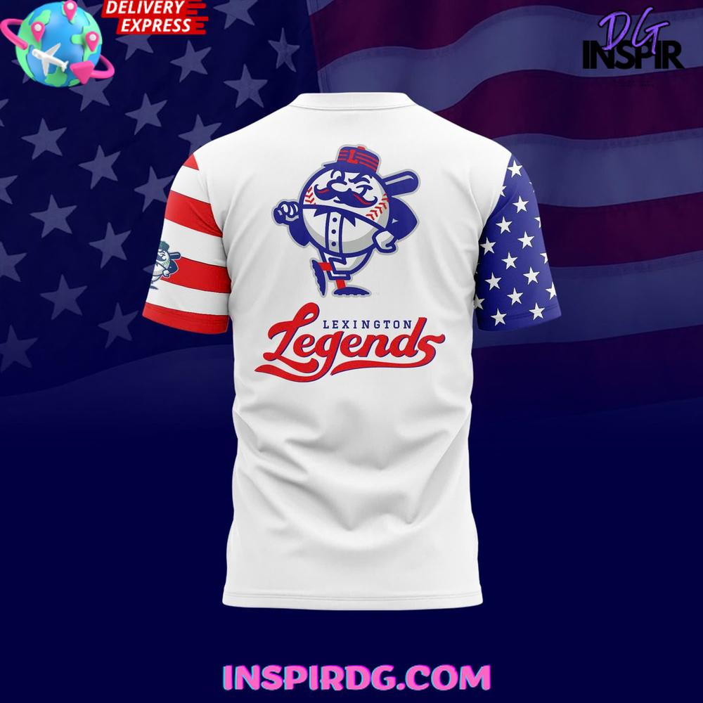 Lexington Legends Military Appreciation Night 2025 T-Shirt - Image 3