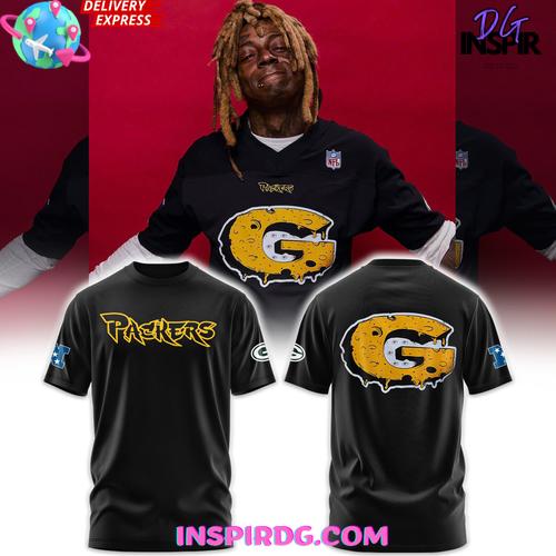 Lil Wayne X Mitchell & Ness X Packers Official T-Shirt