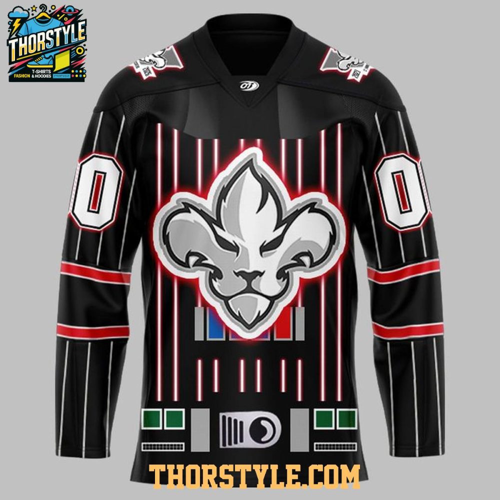 Lions De Trois-Rivieres Star War Night 2025-2026 Personalized Hockey Jersey - Image 2