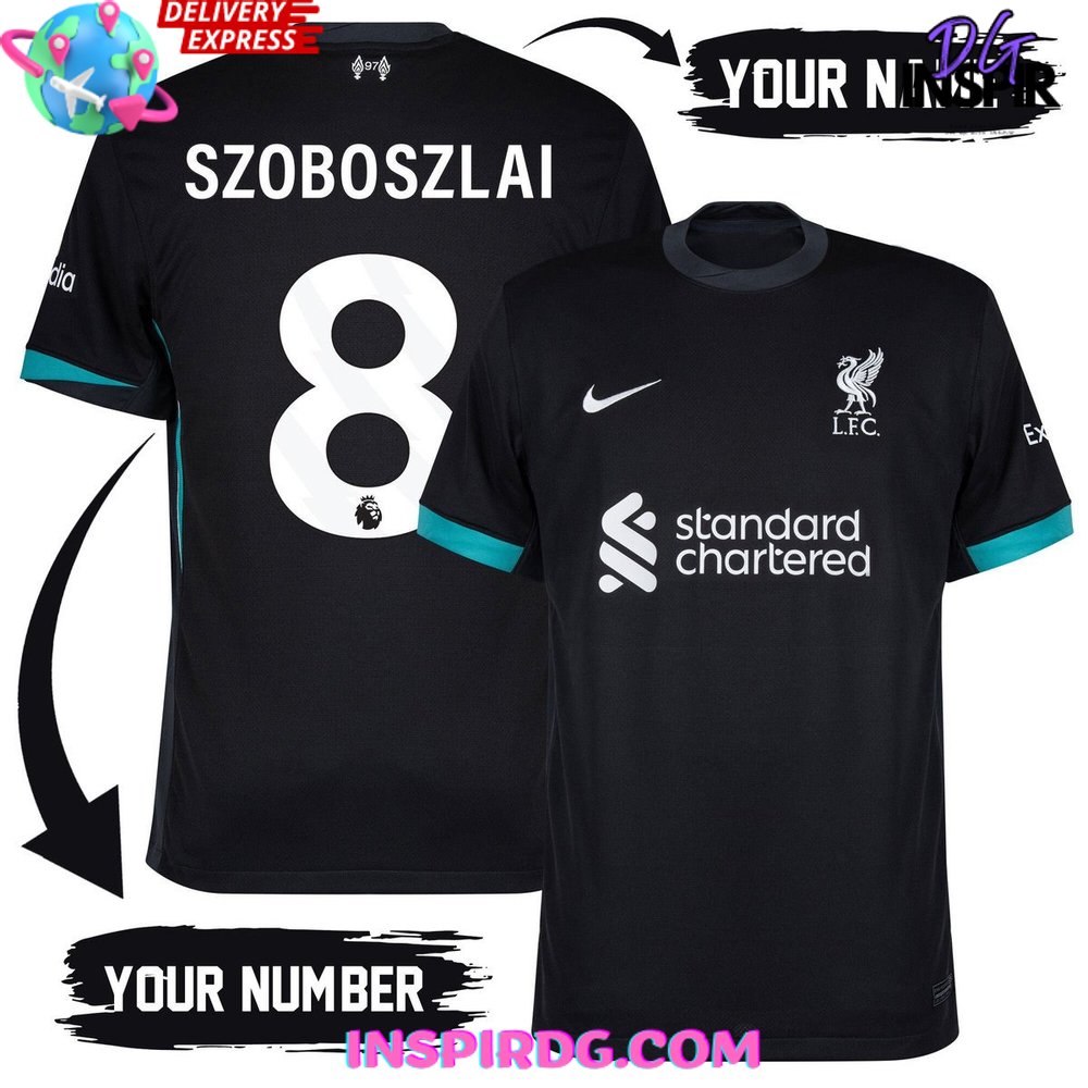 Liverpool Fc 24/25 Special Edition Black Jersey