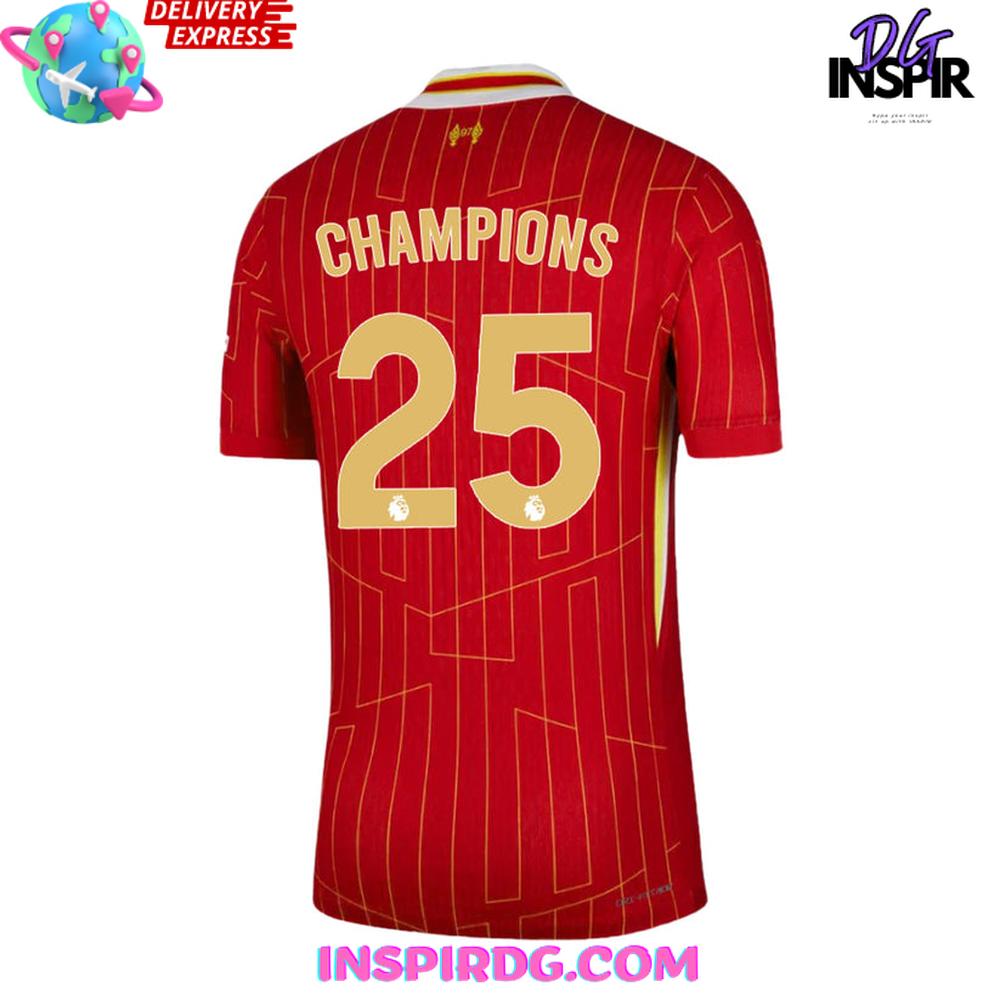 Liverpool Fc 2025 Premier League Champions Jersey - Image 3