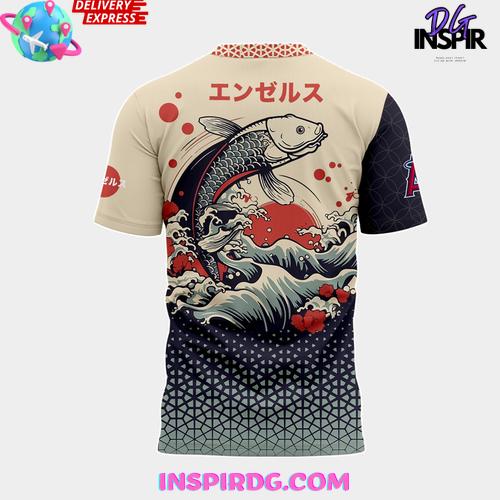 Los Angeles Angels Japanese Heritage Night 2025 T-Shirt - Image 3
