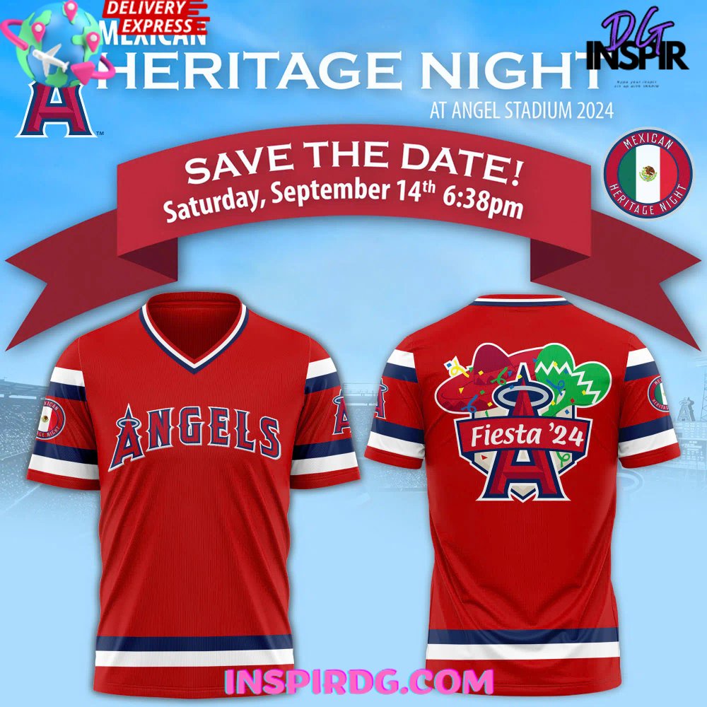 Los Angeles Angels Mexican Heritage Night 2024 T-Shirt
