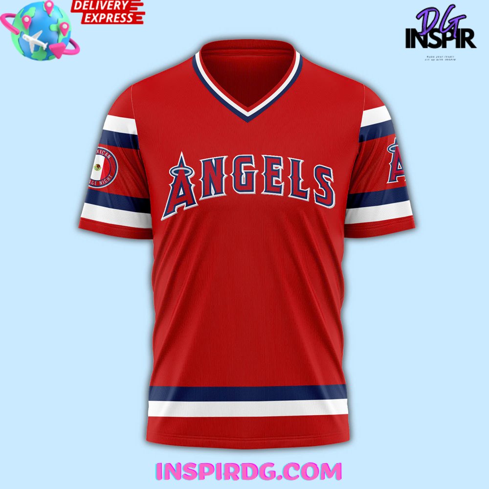 Los Angeles Angels Mexican Heritage Night 2024 T-Shirt - Image 2