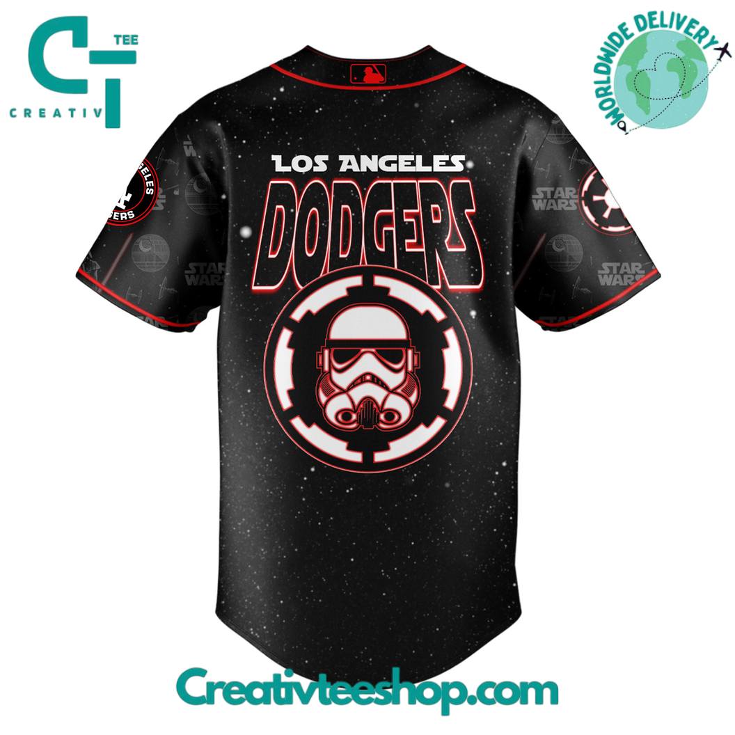 Los Angeles Dodgers Mlb X Star Wars Night 2025 Special Edition Baseball Jersey - Image 3