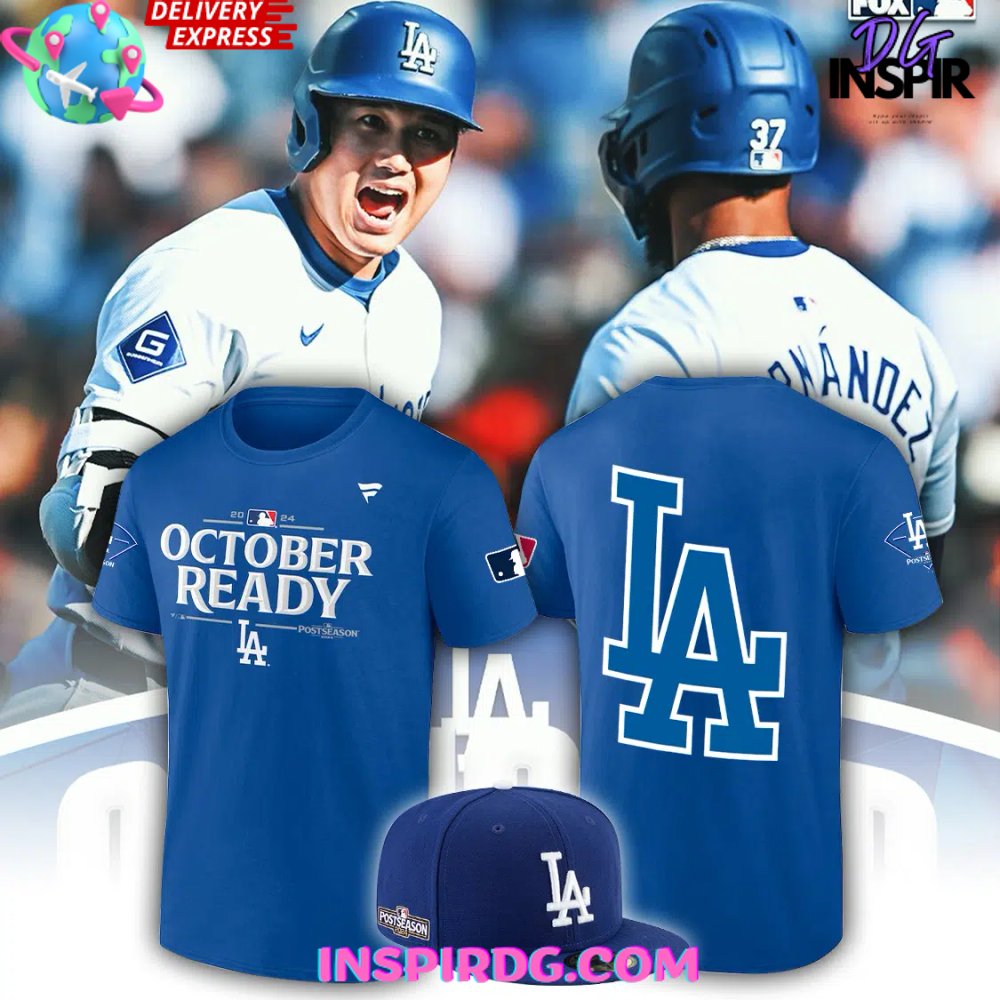 Los Angeles Dodgers October Ready 2024 T-Shirt