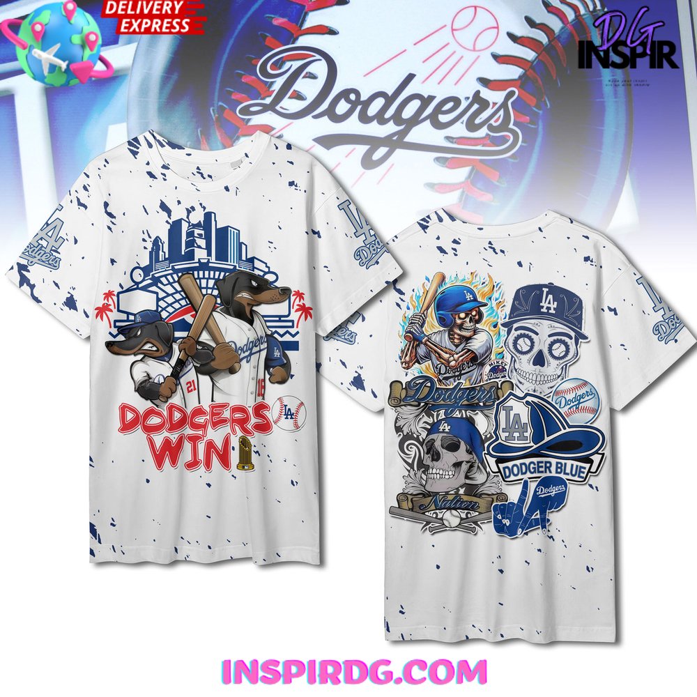 Los Angeles Dodgers Win Premium T-Shirt