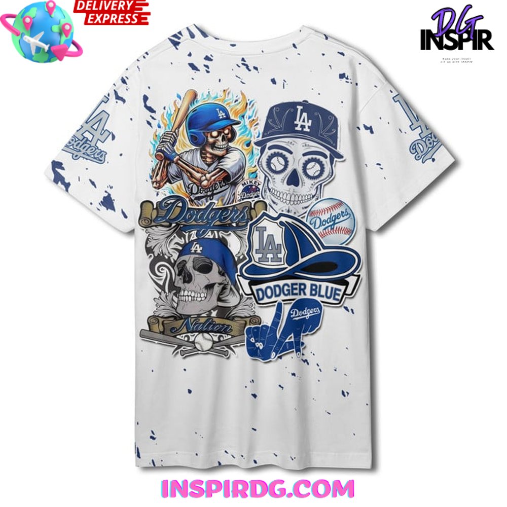 Los Angeles Dodgers Win Premium T-Shirt - Image 4