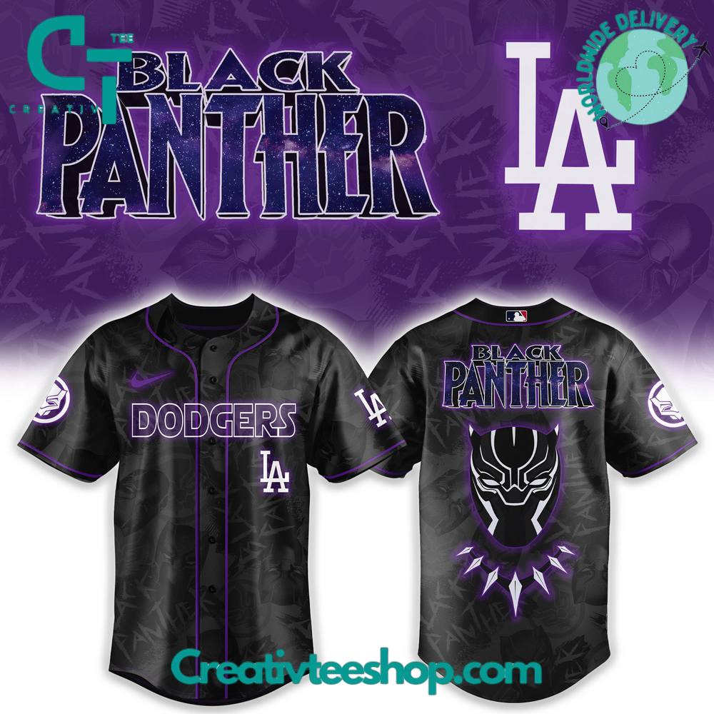 Los Angeles Dodgers X Avengers Special Edition Baseball Jersey - Image 7