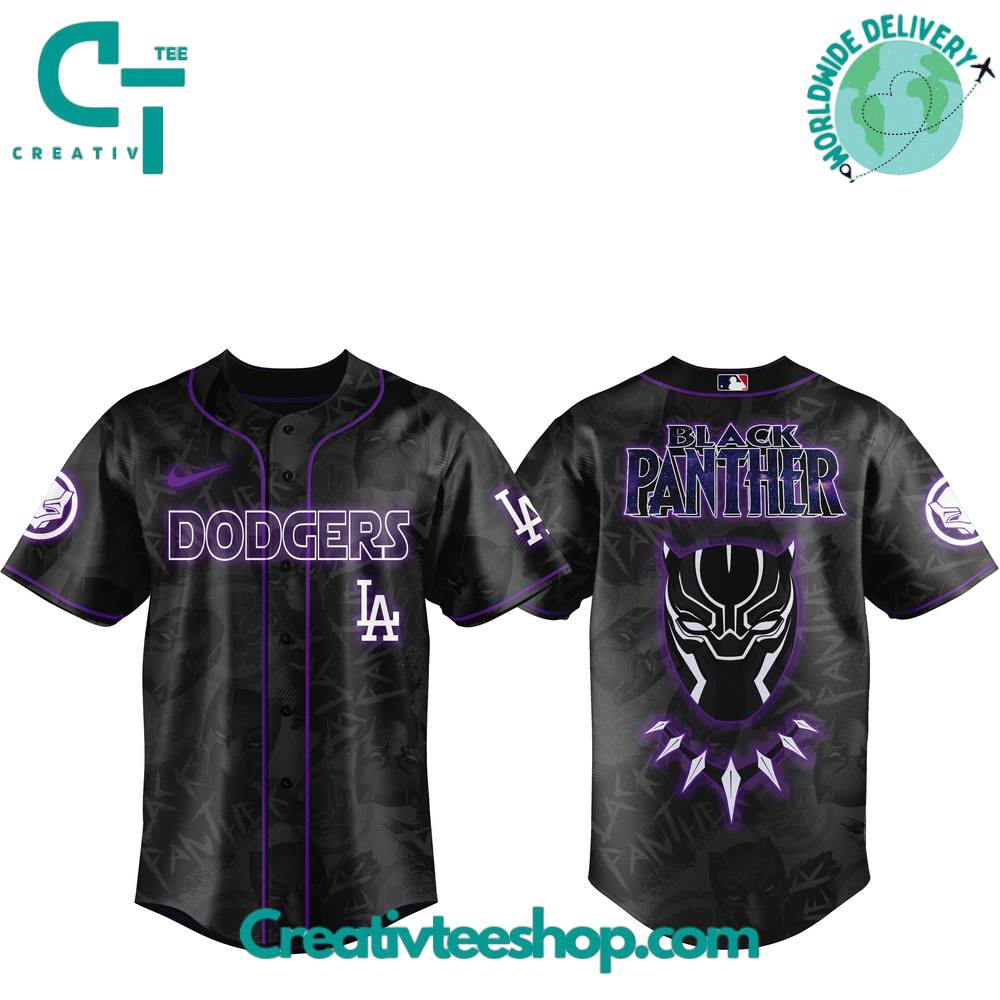 Los Angeles Dodgers X Avengers Special Edition Baseball Jersey - Image 8