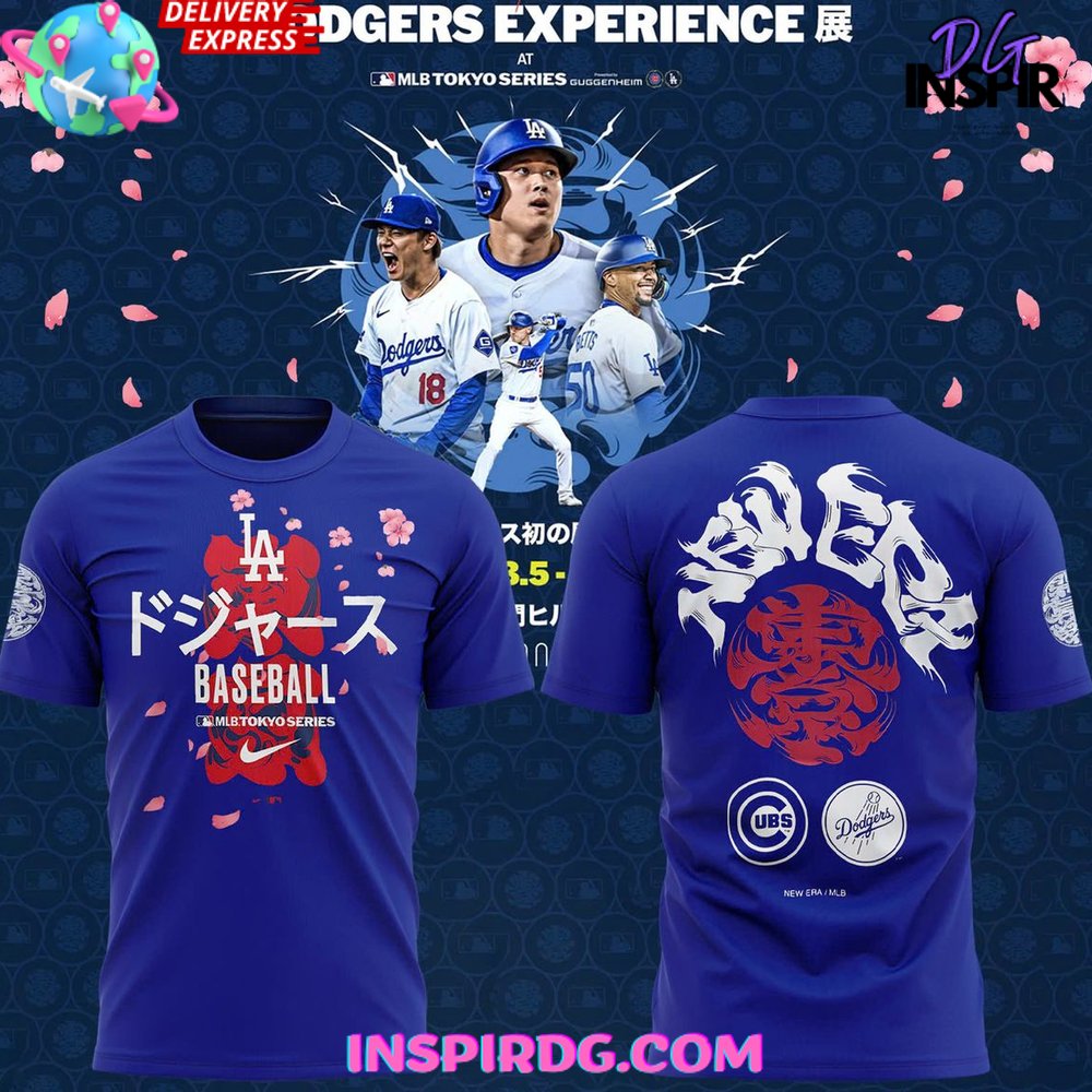 Los Angeles Dodgers X Mlb Tokyo Series 2025 T-Shirt