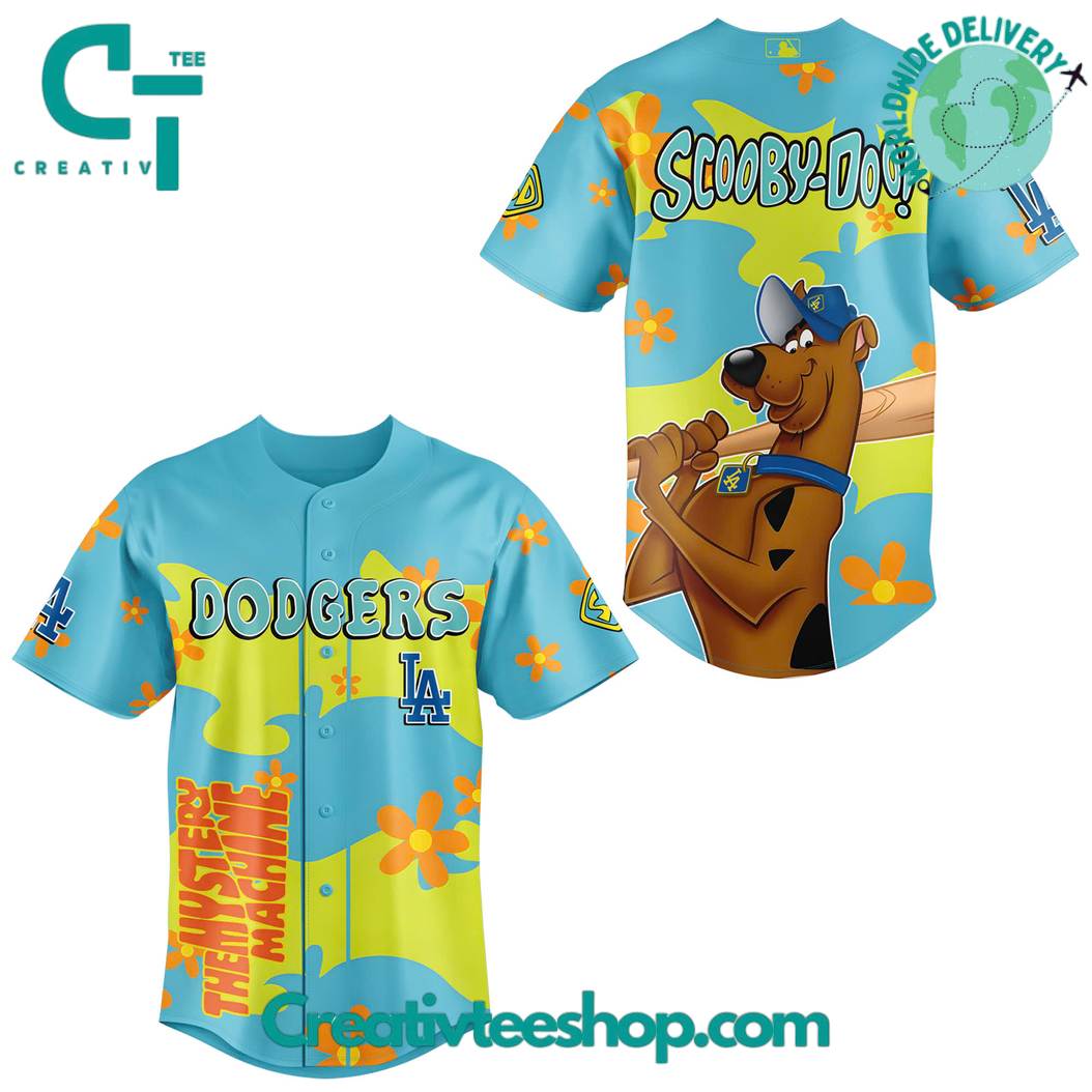 Los Angeles Dodgers X Scooby-Doo Special New 2025 Baseball Jersey - Image 2