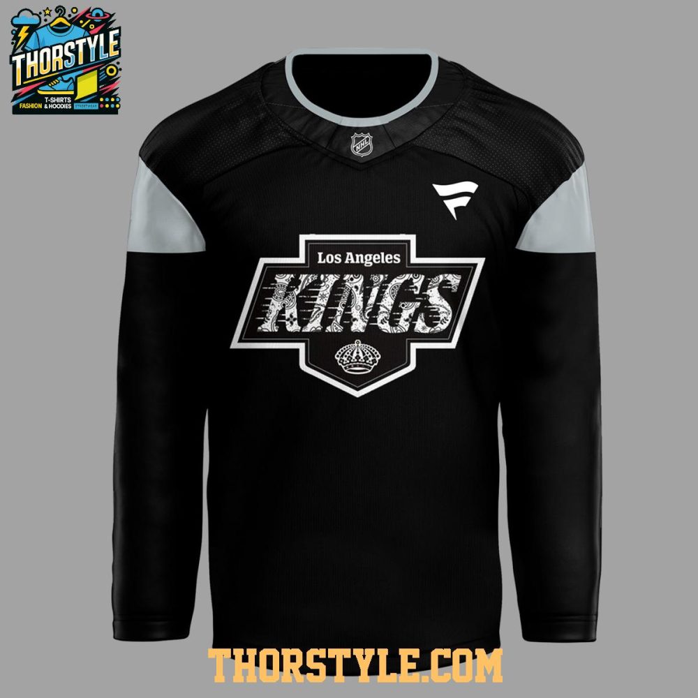 Los Angeles Kings X Back History Month 2026 Personalized Hockey Jersey - Image 2