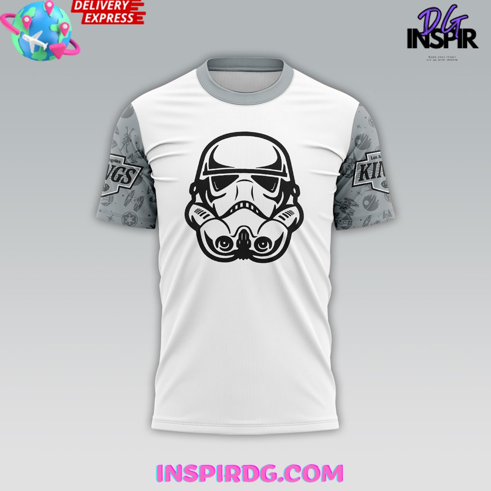 Los Angeles Kings X Star Wars Night T-Shirt - Image 2