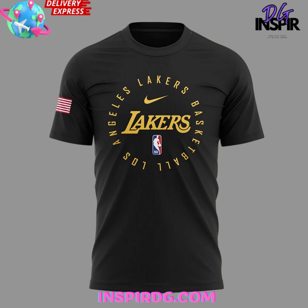 Los Angeles Lakers Basketball New 2024 T-Shirt - Image 2