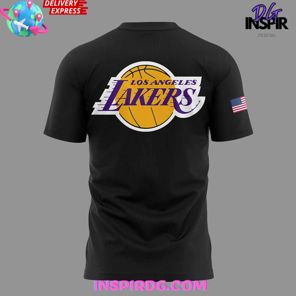 Los Angeles Lakers Basketball New 2024 T-Shirt - Image 3