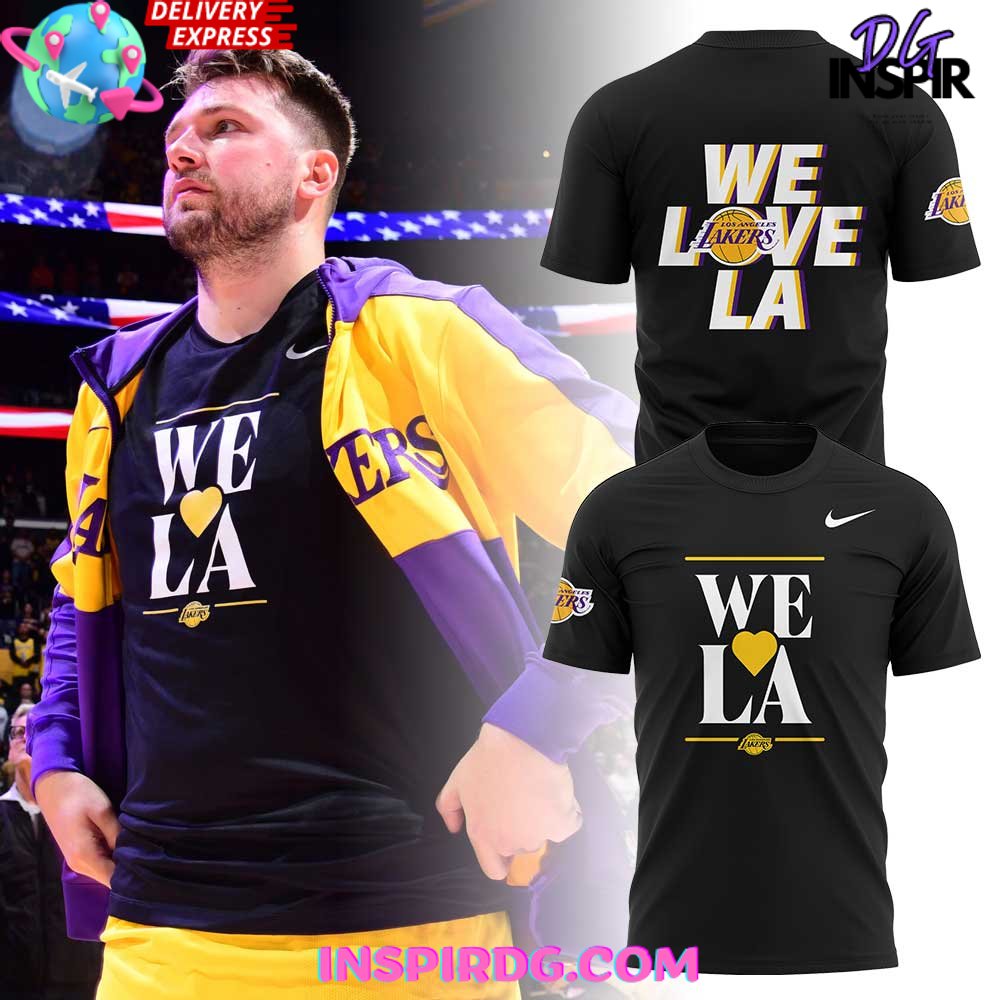 Los Angeles Lakers We Love La Limited T-Shirt