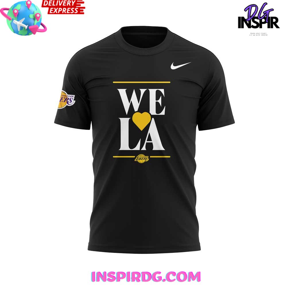 Los Angeles Lakers We Love La Limited T-Shirt - Image 2